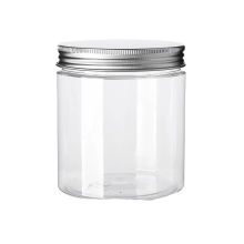 Free Sample 50g 60g 100g 120g 150g 200g Empty Plastic Jar with Aluminum Lid